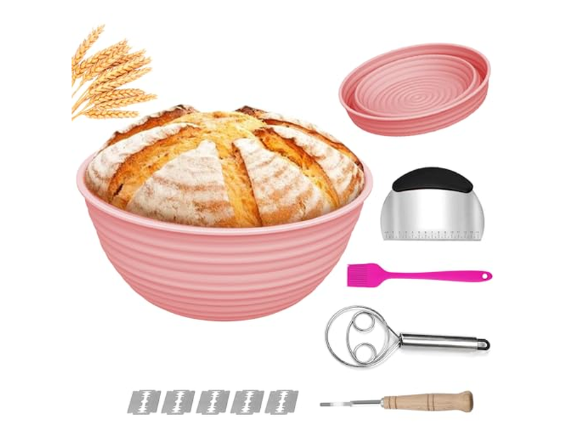 Корзина для расстойки хлеба, многоразовая, для закваски с тканевым чехлом